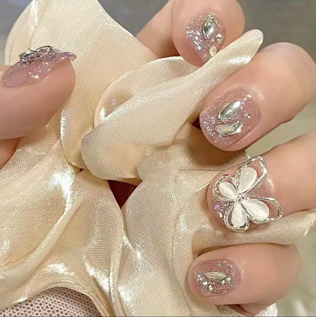 Jewel Blossom Nail Artistry